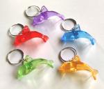 Delphin Schlüsselanhänger in bunten Farben